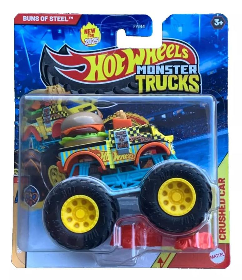 ホットウィール モンスタートラック Hot Wheels Monster Trucks Buns of Steel Snack Pack 2/5, 2025 【並行輸入品】