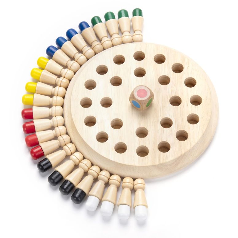 チェス仕かける Wooden Memory Chess Matching Game: Family Board Games for Kids and Adults, Montessori Preschool Learning Educational Toy for Toddler 3 4 5 6 7 8+ Year Old, Birthday Gift for Boy Girl 【並行輸入品】 ファミリートイ・ゲーム-チェス