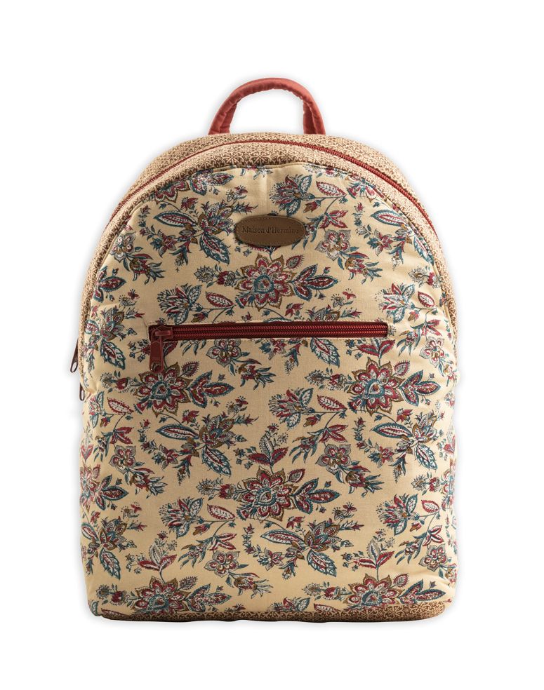 インコ 小鳥 バード トラベルキャリアー Maison d' Hermine Backpack Cotton Shoulder Backpack with Small Pouch Lightweight Bag for Travel Work Beach Perfect for Women & Men (Asmi - Asha) 【並行輸入品】