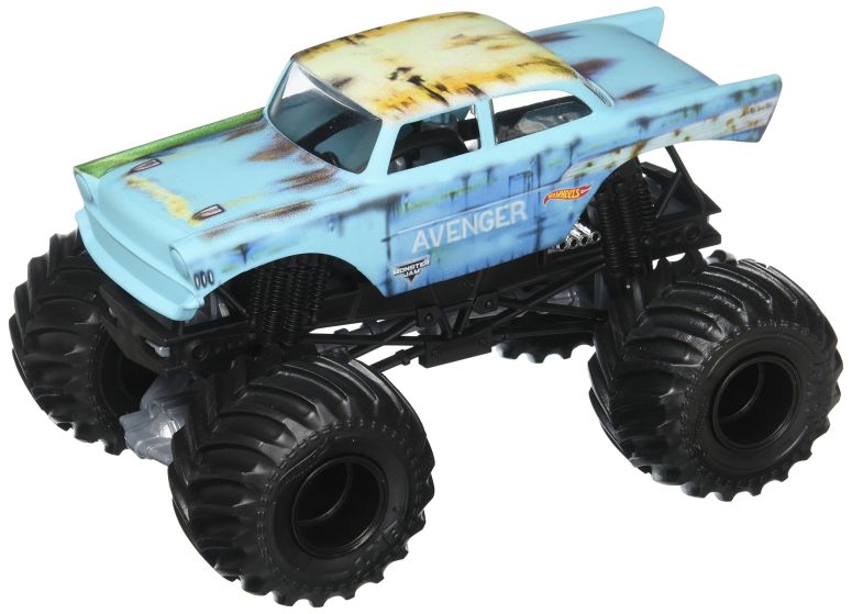 ホットウィール モンスタートラック Hot Wheels Monster Jam Avenger - 2017 WF Truck 【並行輸入品】