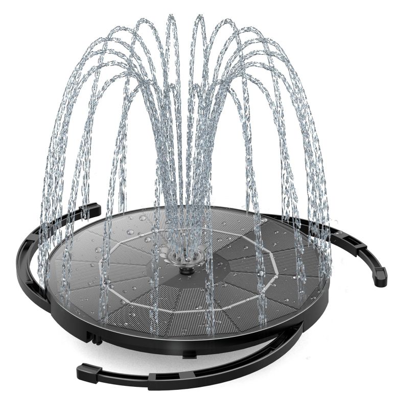 卓上 吹き上げ 滝のオブジェ テーブルトップファウンテン 室内装飾吹き上げ AISITIN 2.8W Solar Fountain Pump 2025 for Water Feature Outdoor DIY Solar Bird Bath Fountain with Multiple Nozzles, Solar Powered Water Fountain for Garden, Ponds, Fi 【並行輸入品】