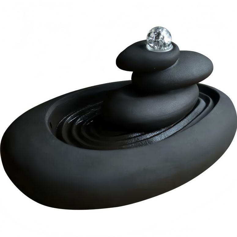 卓上 噴水 滝のオブジェ テーブルトップファウンテン インテリア噴水 Tabletop Water Fountain Indoor - Water Fountain Decor for Meditation, Relaxation for Yoga, Study, Tea, Living Room, Office, Beauty Club Decor 【並行輸入品】|MJ-MARKET