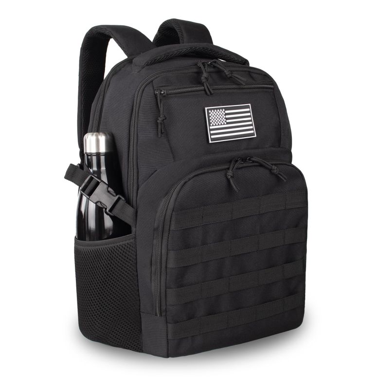 インコ 小鳥 バード トラベルキャリアー TBNBO Military Tactical Backpack for Travel Hiking,Black Backpack for Men with Bottle Holder, 30L Small Laptop Backpack for Work, Men's Assault Bag Back Pack 【並行輸入品】