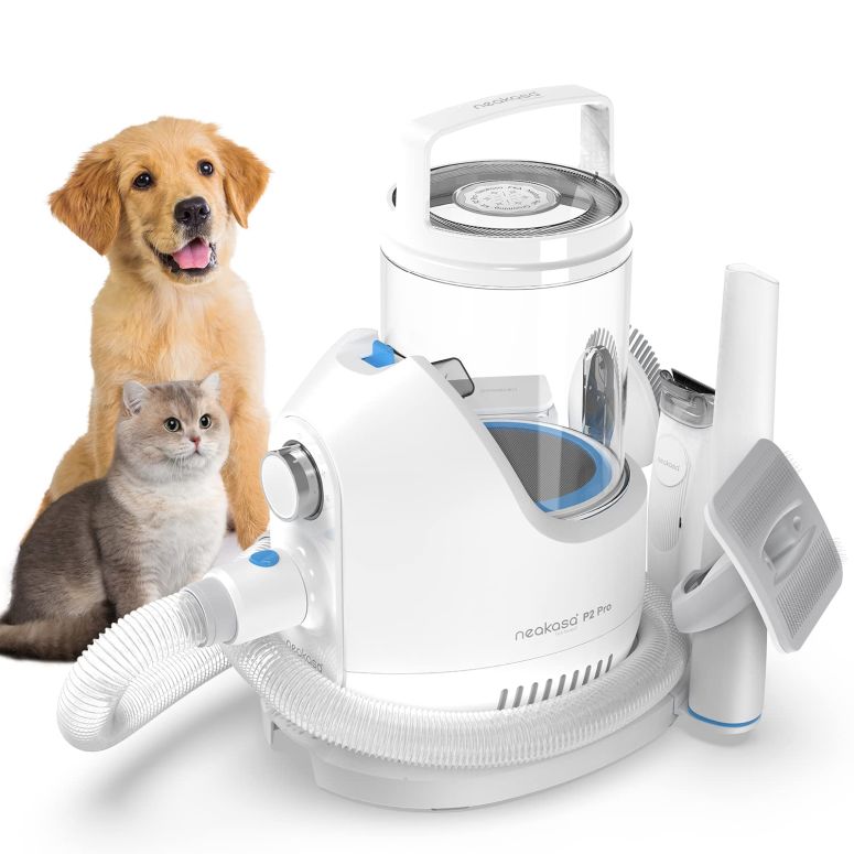 ペットバリカン Neakasa P2 Pro Dog Cat Grooming Brush, Strong Vacuum Suction, 2L Large Capacity, Clippers Professional, Dog Grooming Kit for Thick Short Long Hair, Silent 【並行輸入品】|MJ-MARKET
