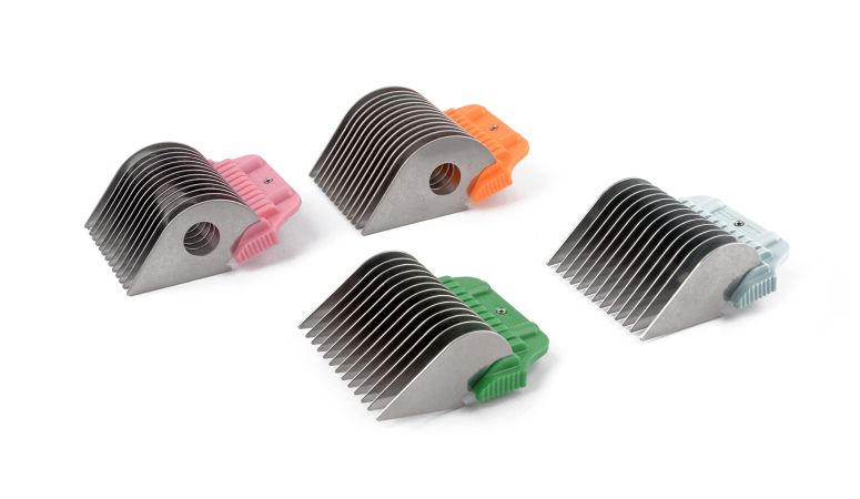 ペットバリカン Furzone Wide Clipper Guard Comb Attachment Long 4 Pack Set Stainless Steel Attachment Guide Comb Set for Detachable Blade Pet, Dog, Cat Grooming 【並行輸入品】 39,650円