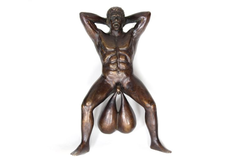 ドアノッカー Brass Balls Door Knocker, Doorballs are a Funny Gag Gift for White Elephant Party, Mens Birthday Gift, or Hilarious House Warming Gift. 【並行輸入品】 52,620円