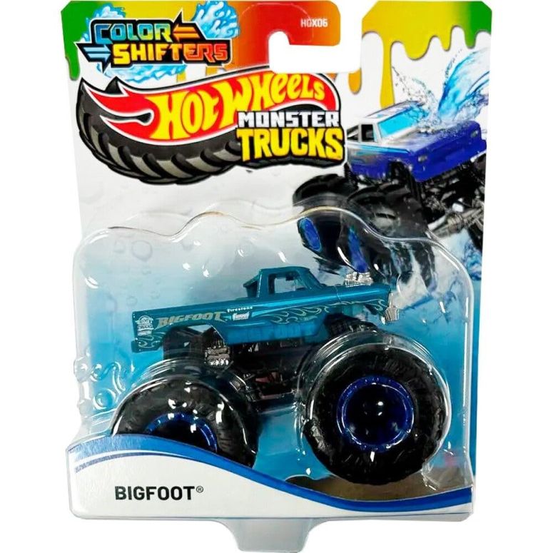 ホットウィール モンスタートラック Hot Wheels - Monster Trucks Shiffter Colour - Bigfoot/Toys 【並行輸入品】