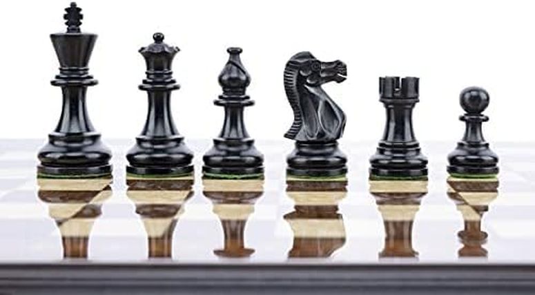 チェスセット Staunton Classic Wooden Chess Pieces-Chessmen Weighted,Felted King Collector Edition Premium (3.75 American B) 【並行輸入品】|MJ-MARKET