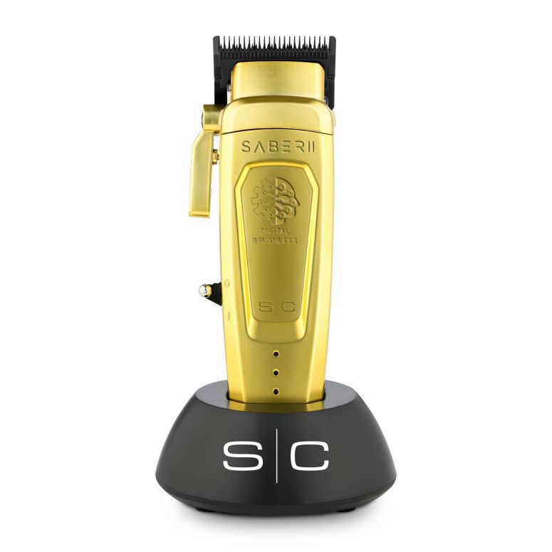 ペットバリカン Stylecraft Saber II Professional Full Metal Body High-Torque Digital Brushless Motor Cordless Hair Clipper (Gold) 【並行輸入品】｜MJ-MARKET