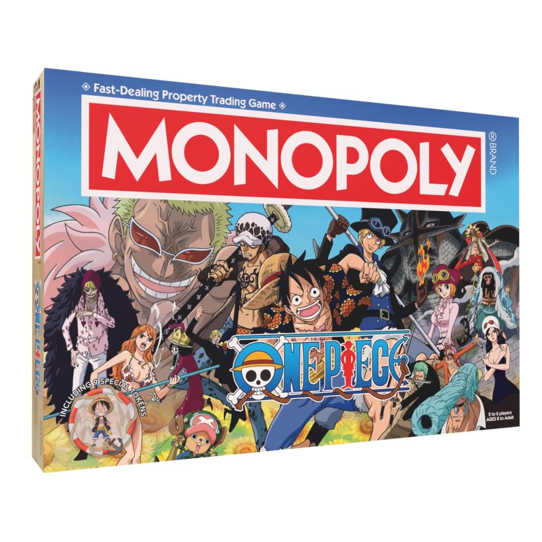 チェスセット Monopoly: One Piece Edition Board Game | Buy, Sell, Trade with Popular Characters from The Manga & Anime Series | Featuring 9 Miniature Tokens | Officially Licensed Merchandise and Collectible 【並行輸入品】