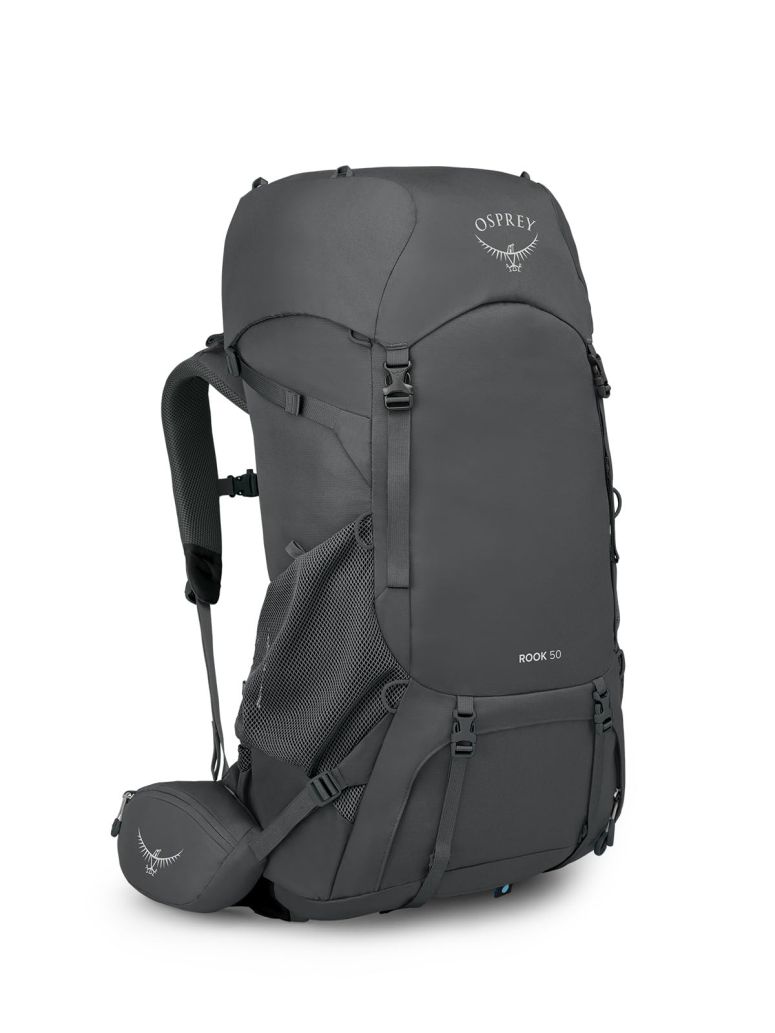 インコ 小鳥 バード トラベルキャリアー Osprey Rook 50L Men's Backpacking Backpack, Dark Charcoal/Silver Lining 【並行輸入品】