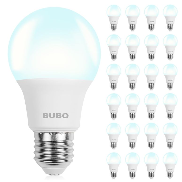 サファヴィヤ safavieh テーブルランプ サファビヤ サファヴィア BUBO A19 LED Light Bulbs, 40 Watt Equivalent LED Bulbs, Daylight 5000K, 550 Lumens, E26 Standard Base, Non-Dimmable, 5W Daylight LED Bulbs for Bedroom Living Room Home Of 【並行輸入品】