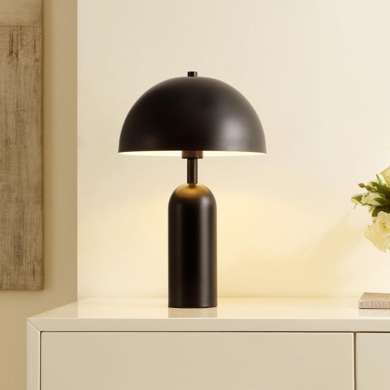 サファヴィヤ safavieh テーブルランプ サファビヤ サファヴィア SAFAVIEH Lighting Collection Ryler Black 20-inch Table Lamp (LED Bulb Included) 【並行輸入品】