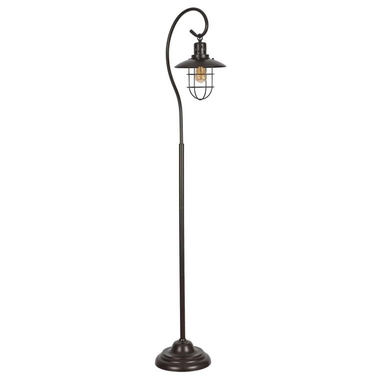 サファヴィヤ safavieh テーブルランプ サファビヤ サファヴィア Safavieh Lighting Collection Archie 68-inch Black Iron Lantern Floor Lamp (LED Bulb Included) 【並行輸入品】｜MJ-MARKET