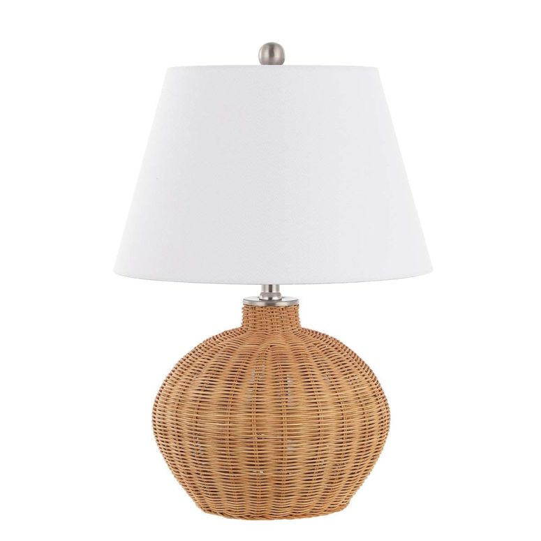 サファヴィヤ safavieh テーブルランプ サファビヤ サファヴィア SAFAVIEH Lighting Collection Juana Natural 22-inch Table Lamp (LED Bulb Included) 【並行輸入品】