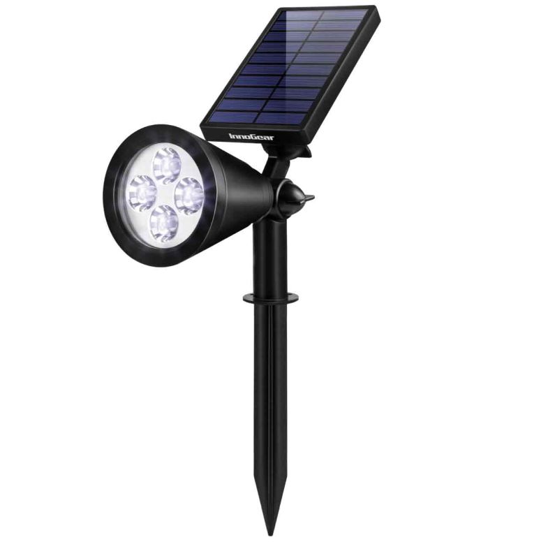 ガーデンライトLEDソーラーライト ソーラーパワー InnoGear Solar Spot Lights, Outdoor Solar Lights Solar Spotlights Flag Pole Light Waterproof Landscape Lighting Outside for Flag Uplighting Backyard Patio Pathway Statue Palm Tree Sign 【並行輸入品】