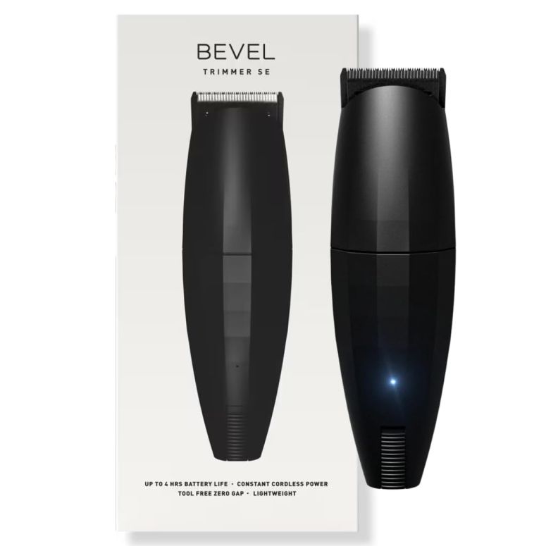 ペットバリカン Bevel Beard Travel Trimmer SE for Men - Lightweight Cordless Mustache Trimmer, 4 Hour Rechargeable Battery Life, Tool Free Adjustable Zero Gapped Blade, Barber Supplies, Black (Packaging May Vary) 【並行輸入品】