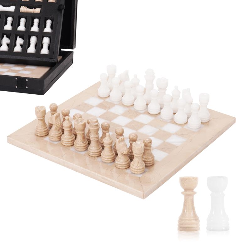 チェスセット Marble Chess Set for Adults 10\