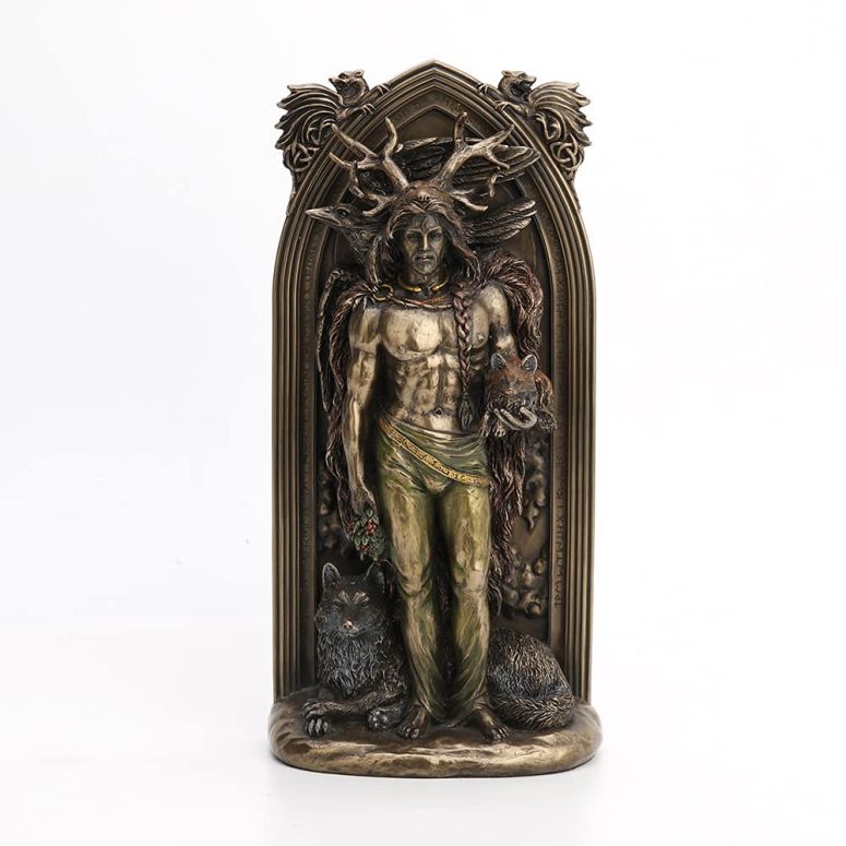 チェスセット Veronese Design Ruth Thompson The Druid Hand Painted Statue 【並行輸入品】