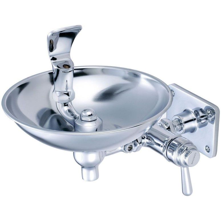 卓上 吹き上げ 滝のオブジェ テーブルトップファウンテン 室内装飾吹き上げ Central Brass Drinking Fountain Wall-Mount Chrome 0366-HX8WB 【並行輸入品】