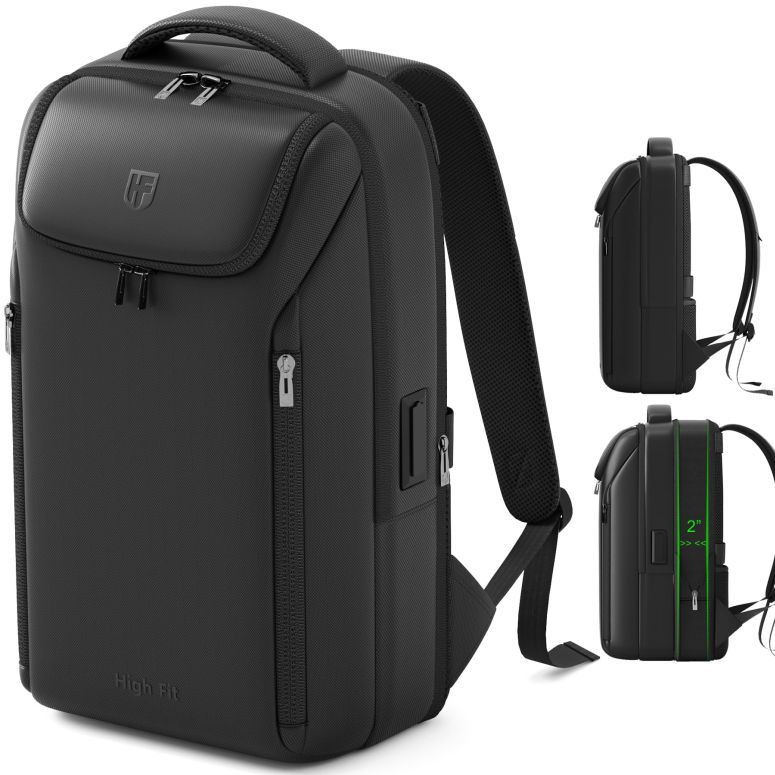 インコ 小鳥 バード トラベルキャリアー Expandable Travel Backpack, Business Laptop Backpack,Commute Backpack with USB Charging Port fit 15.6 Inch Laptop 【並行輸入品】