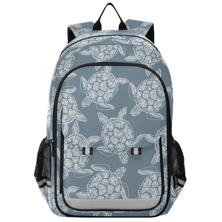 インコ 小鳥 バード トラベルキャリアー Sletend Backpack Retro Sea Turtles ?Toddler School Bags Child Lightweight Preschool Large Bookbags for Girls-Boys Middle-School Elementary 【並行輸入品】