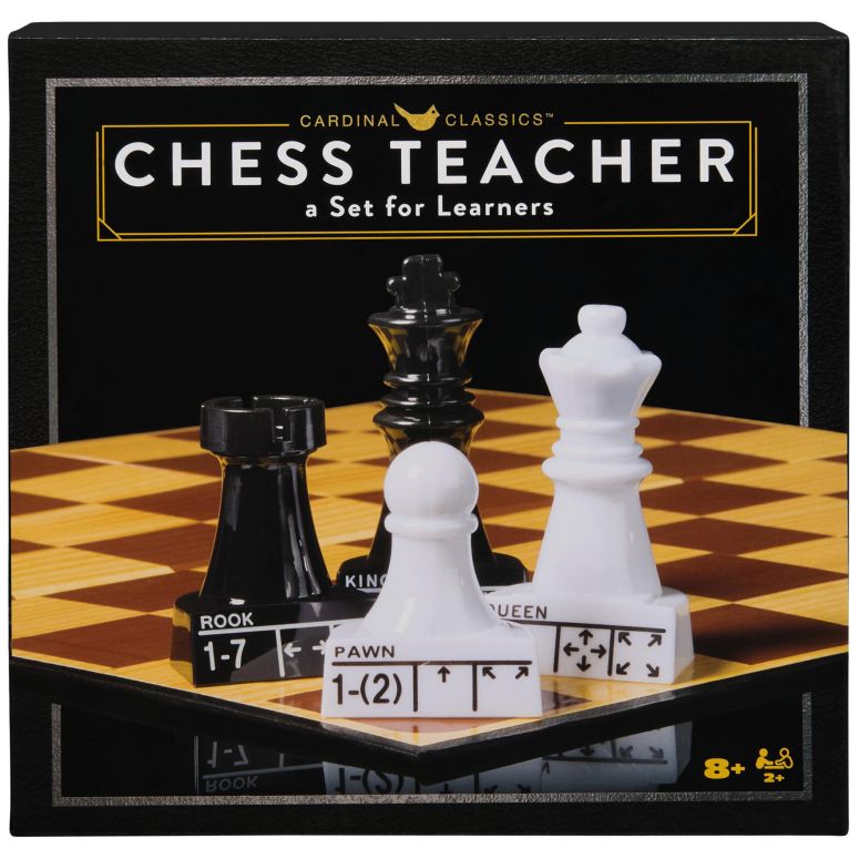 チェスセット Spin Master Games, Cardinal Classics Chess Teacher, Learn to Play Strategy Board Games for Beginners, Chess Set for Kids, 2 Players, Stocking Stuffer Gift Ideas for Ages 8 & Up 【並行輸入品】｜MJ-MARKET