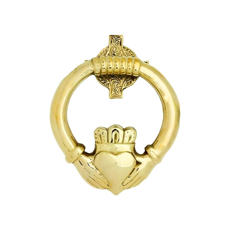 部屋の入り口ラッパー Liffey Door Knocker - Claddagh 【並行輸入品】