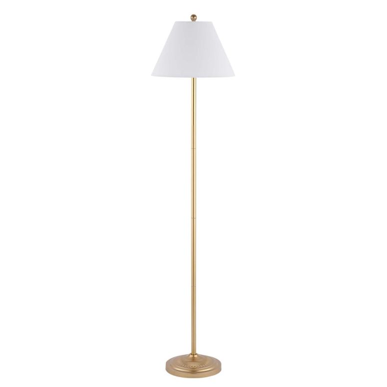 サファヴィヤ safavieh テーブルランプ サファビヤ サファヴィア SAFAVIEH Lighting Collection Hallie Contemporary Gold 68-inch Floor Lamp (LED Bulb Included) 【並行輸入品】 55,000円