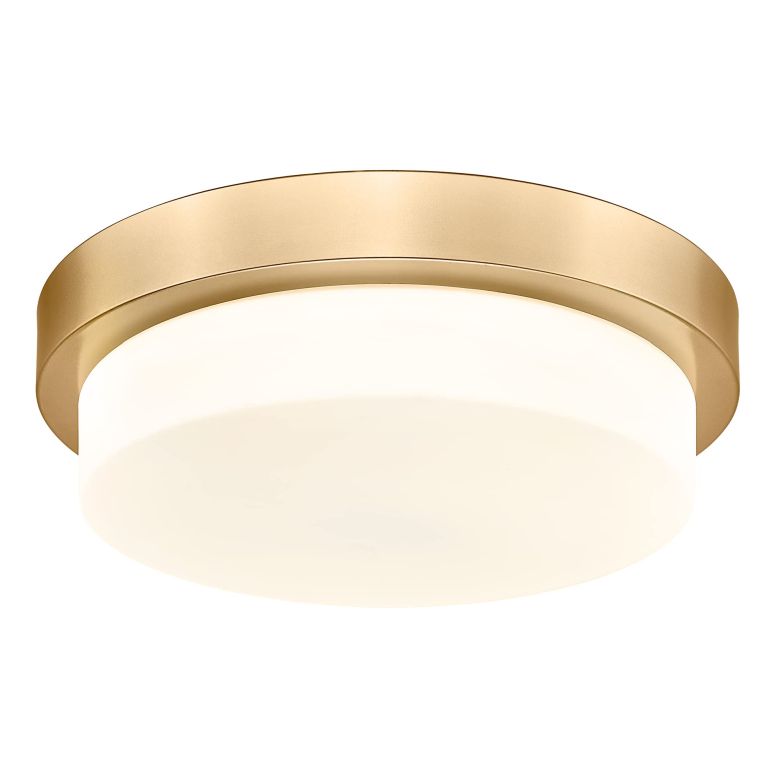 サファヴィヤ safavieh テーブルランプ サファビヤ サファヴィア Audickic Gold Flush Mount Ceiling Light, 13inch Close to Ceiling Light Fixtures 24W 2200lm Dimmable 2700K/3000K/4000K/5000K/6000K Brass LED Ceiling Lamp for Bedroom Hallw 【並行輸入品】