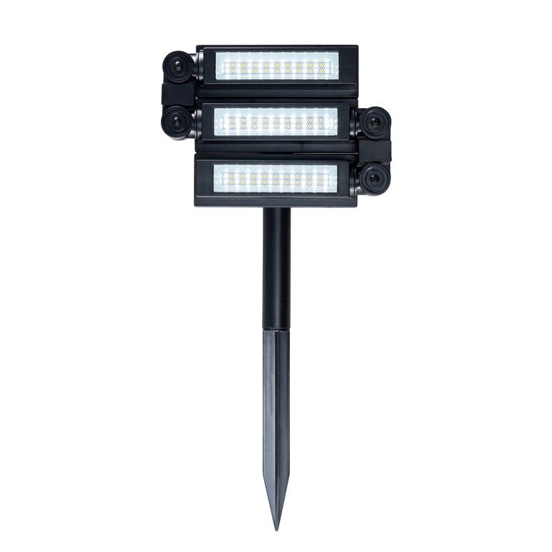 ガーデンライトLEDソーラーライト ソーラーパワー FlexRay 180&deg; Solar Powered Light Outdoor - Waterproof Bright LED Spotlight for Garden, Back Yard, Walkway, Driveway, Uplighting for Flag, Tree, Plant, Statue 【並行輸入品】｜MJ-MARKET