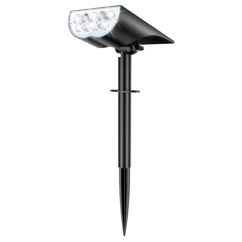 園地ともし火LEDソーラーともし火 ソーラー力強さ Solar Spot Lights Outdoor Waterproof, 3 Lighting Modes Solar Landscape Lights for Outside, Dusk to Dawn IP65 Waterproof Outdoor Solar Lights for Yard Pathway Driveway Landscape, Cold W 【並行輸入品】 エクステリア・ガーデンファニチャー-花・ガーデン・DIY