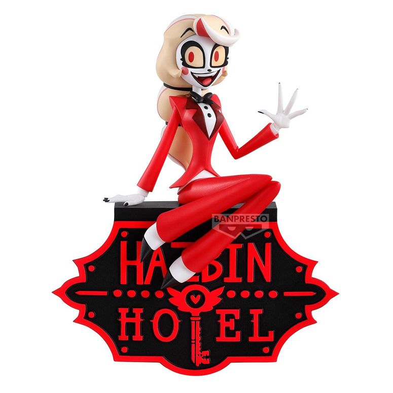 ハズビン・ホテル グッズ キャラクター Banpresto - Hazbin Hotel - Charlie Morningstar (ver. A) Monitor Top Figure 【並行輸入品】