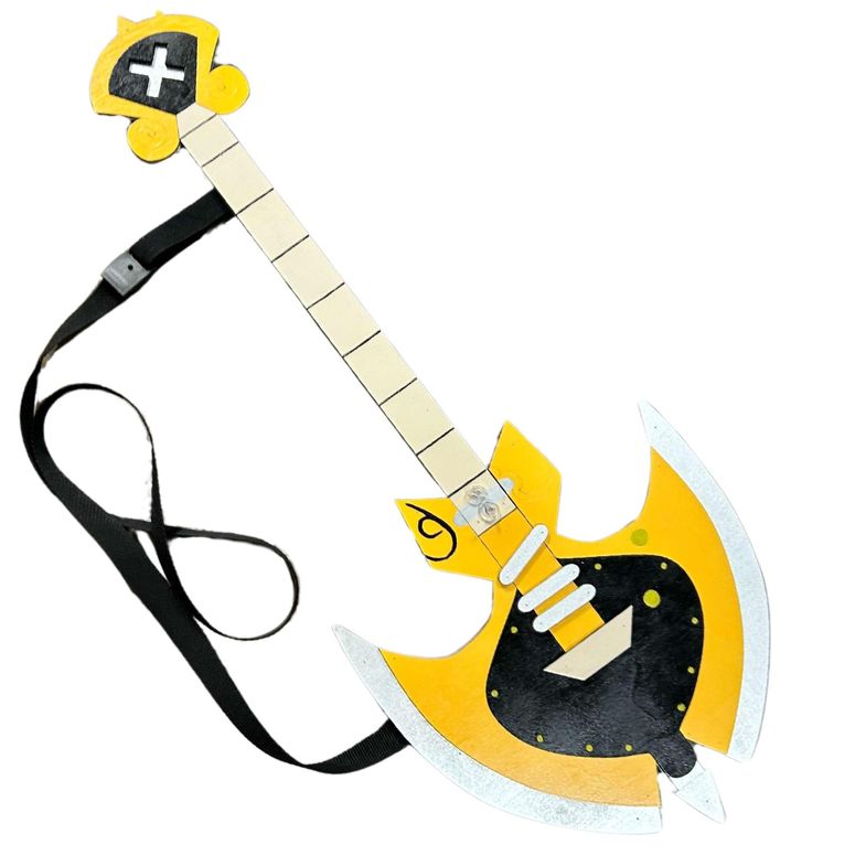 ハズビン・ホテル グッズ キャラクター Adam’s Guitar | Wooden Hazbin Cosplay Prop | 34\