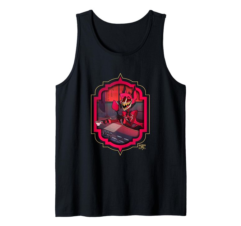 ハズビン・ホテル グッズ キャラクター Hazbin Hotel - Alastor Tank Top 【並行輸入品】
