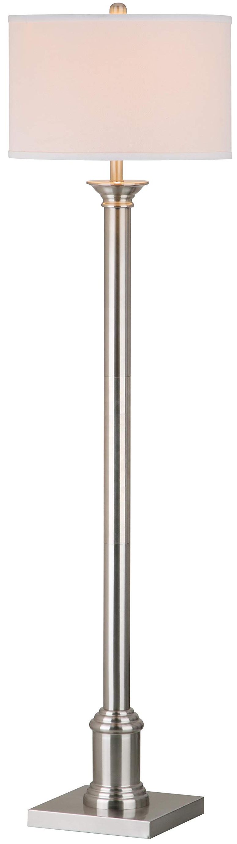 サファヴィヤ safavieh テーブルランプ サファビヤ サファヴィア SAFAVIEH Lighting Collection Livia Modern Farmhouse Nickel 60-inch Living Room Bedroom Home Office Standing Floor Lamp (LED Bulb Included) 【並行輸入品】