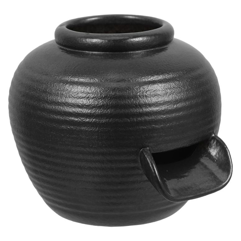 卓上 吹き上げ 滝のオブジェ テーブルトップファウンテン 室内装飾吹き上げ ibasenice 3.54X3.22X1.69 Inch Vintage Ceramic Fountain Jar Indoor Aquarium Waterfall Tabletop Garden Decor Wall Water Feature Zen Landscape 【並行輸入品】