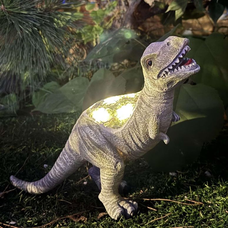 ガーデンライトLEDソーラーライト ソーラーパワー GARDEN WHISPER Outdoor Solar Statue Garden Decor, Dinosaur Garden Statues Outdoor Patio Lawn, Balcony Decoration, Solar Garden Outdoor Dinosaur Statues with LED Lights, Unique Gifts fo 【並行輸入品】｜MJ-MARKET 16,344円