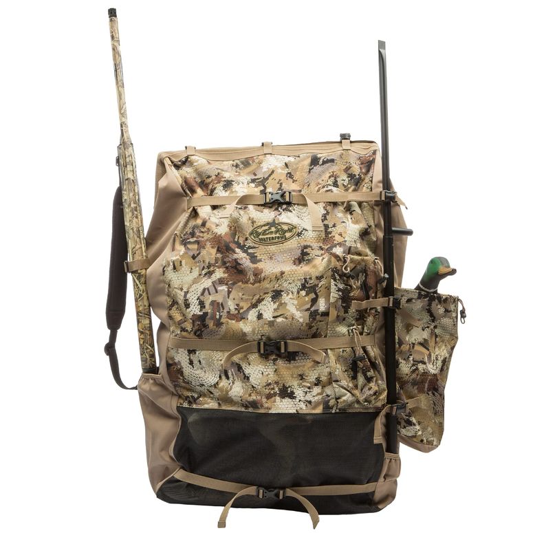 インコ 小鳥 バード トラベルキャリアー Rig'Em Right Waterfowl Refuge Runner Decoy Duck Hunting Backpack with Deluxe Padded Backrest and Shoulder Straps (Gore Optifade Marsh Camo) 【並行輸入品】