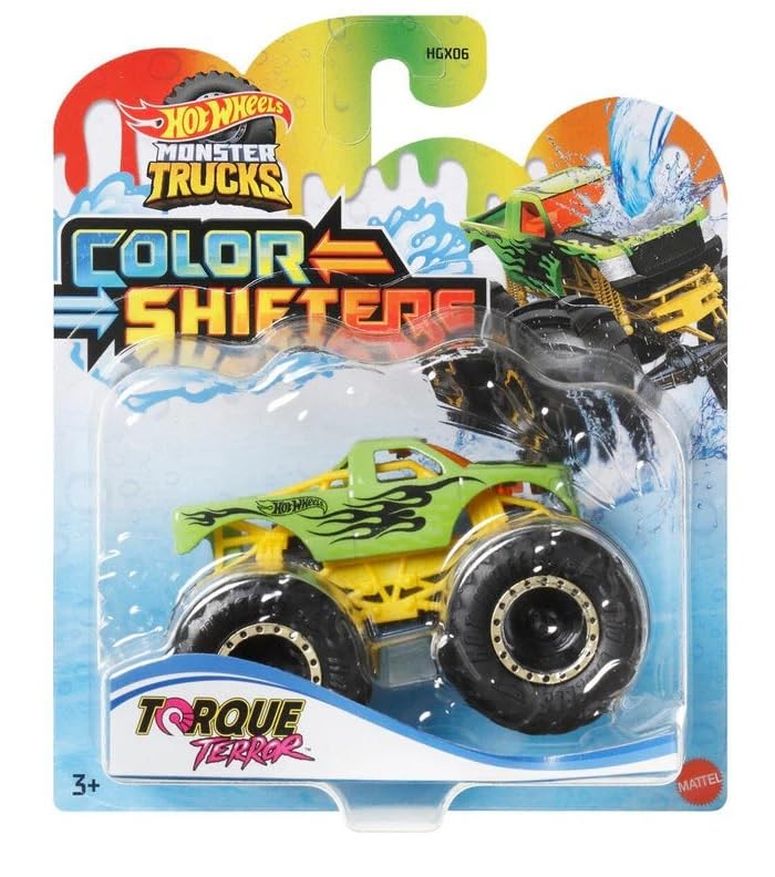 ホットウィール モンスタートラック Hot Wheels - Monster Trucks Colour Shiffter (Torque Terror) / Toys 【並行輸入品】
