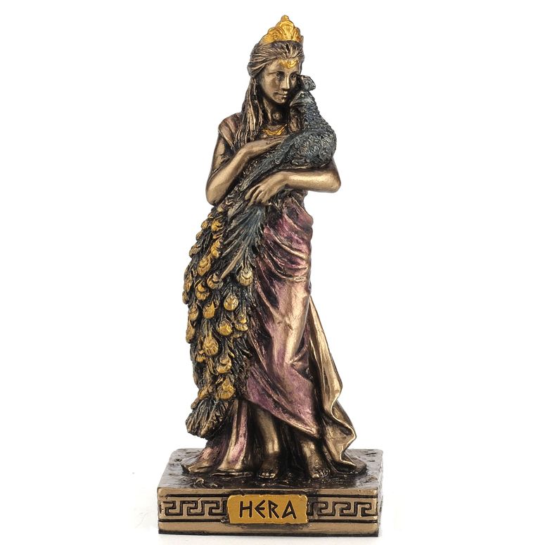チェスセット Veronese Design Greek Gods Miniature Figurine (Hera, Bronze) 【並行輸入品】