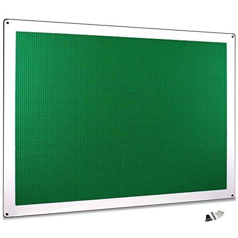 プレイパネル 知育 以心伝心 幾何学 Creative QT Play-Up Building Brick Activity Wall Panel for Toddlers - 34\