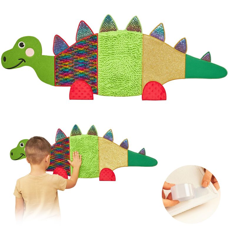 プレイパネル 知育 意気投合 幾何学 ODOXIA Sensory Wall Panel | Sequin Busy Board for Sensory Room and Daycare | Montessori Toys and Activity | Autism Mats and Squares for Toddlers and Kids 【並行輸入品】