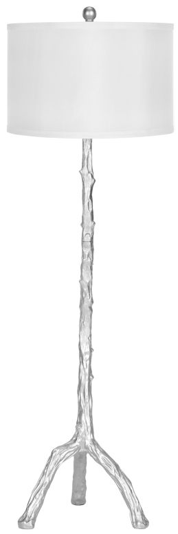 サファヴィヤ safavieh 一覧表照明ランプ サファビヤ サファヴィア SAFAVIEH Lighting Collection Modern Rustic Farmhouse Silver Branch 58-inch Living Room Bedroom Home Office Floor Lamp 【並行輸入品】
