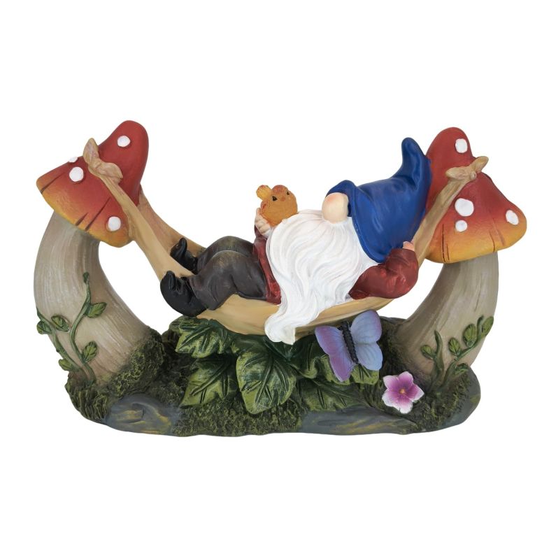 ガーデンライトLEDソーラーライト ソーラーパワー Solar-Powered Garden Gnome Statue - Mushroom LED Light Outdoor Lawn Ornament, Waterproof Resin Sculpture,Weather-Resistant Cute Figurine, Perfect for Yard, Garden Path, Patio Lighting 【並行輸入品】