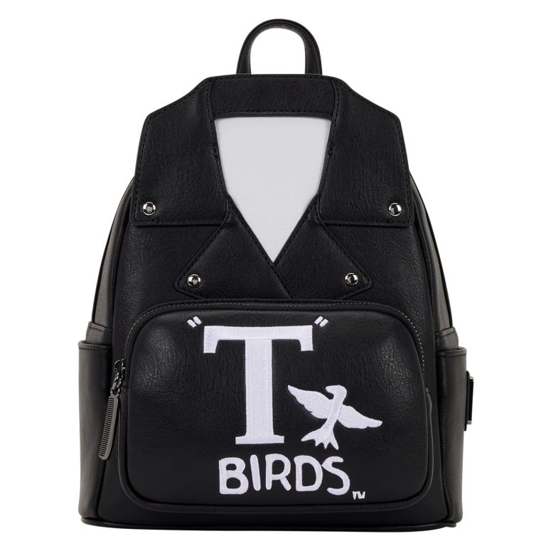 インコ 小鳥 バード トラベルキャリアー Loungefly Grease T-Birds Cosplay Mini Backpack 【並行輸入品】