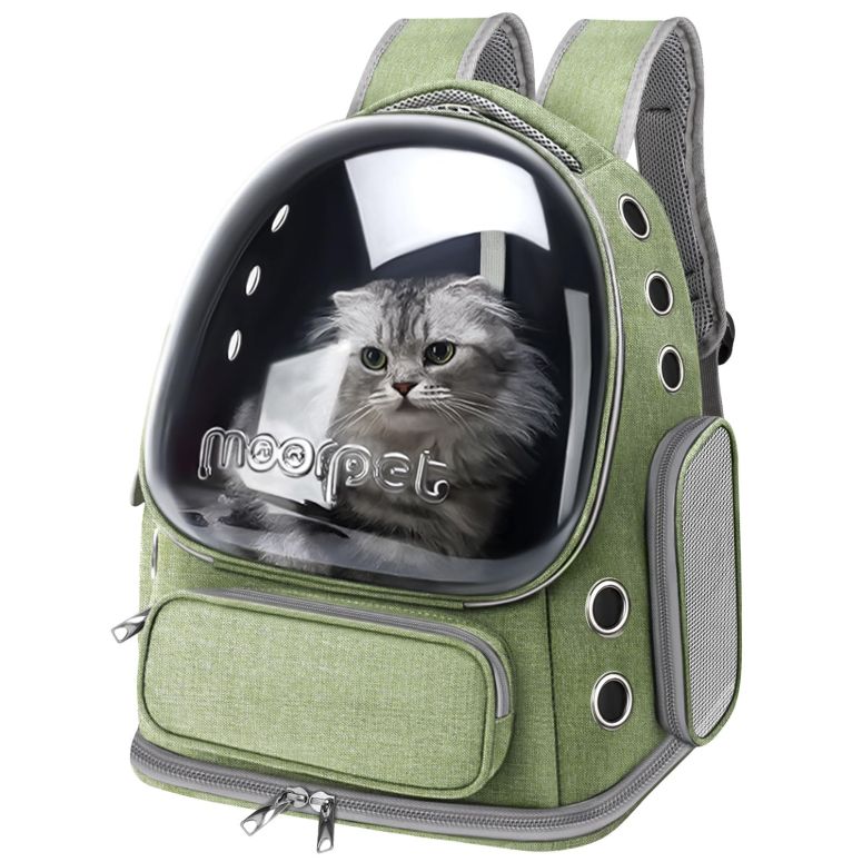 インコ 小鳥 バード トラベルキャリアー Cat Backpack Carrier, Breathable Cat Bubble Backpack Large Space Cat Carrier Backpack for Kitty Small Dog, Foldable Airline Approved Cat Backpack, Transparent Pet Travel Backpack Up to 20 lbs ( 【並行輸入品】