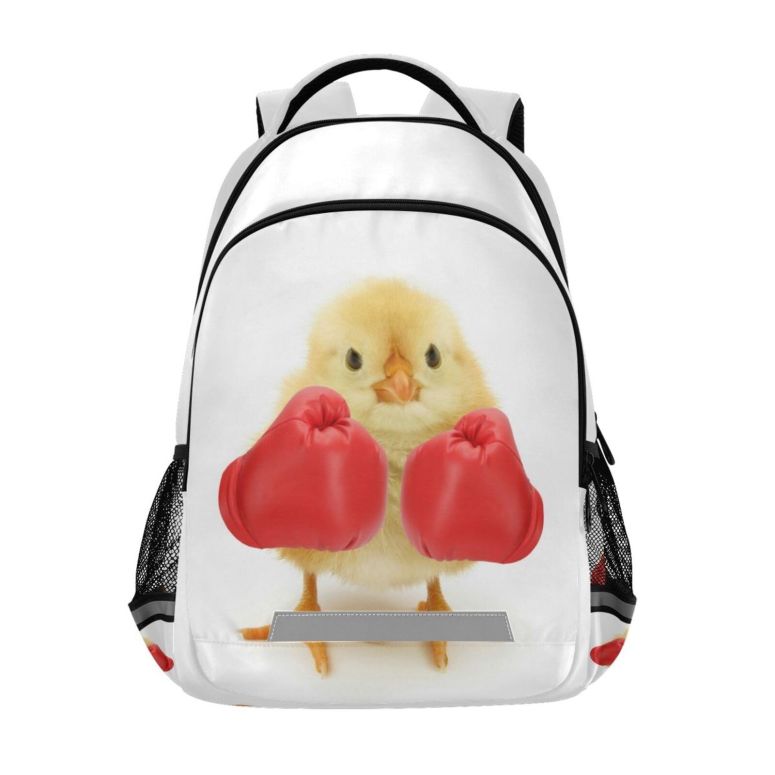 インコ 小鳥 バード トラベルキャリアー Dallonan Backpack Funny Chicken Yellow Animal School College Backpack Laptop Casual Daypack 【並行輸入品】 15,622円