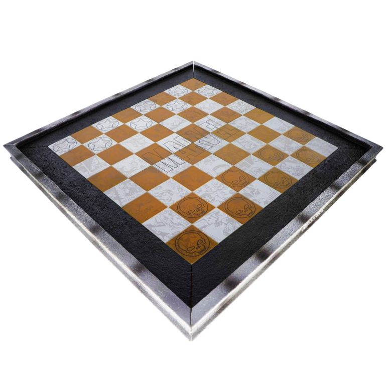 チェスセット Marvel Eagelmoss Chess Collection 3D Chess Board 【並行輸入品】|MJ-MARKET