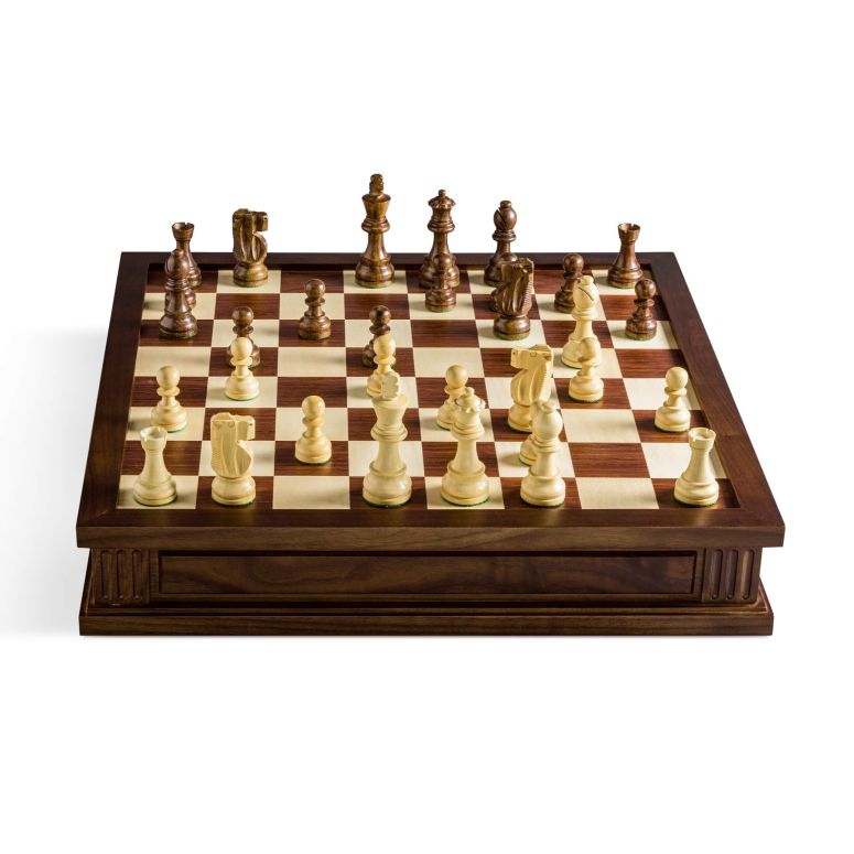 チェスセット WS Game Company Chess 7-in-1 Heirloom Edition ? with Checkers, Backgammon, Cribbage, Dominoes, Poker Dice, and Cards in a Luxury Wood Storage Cabinet with Reversible Game Board 【並行輸入品】｜MJ-MARKET